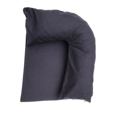 doggykin canvas pillow with a matching blanket in navy
